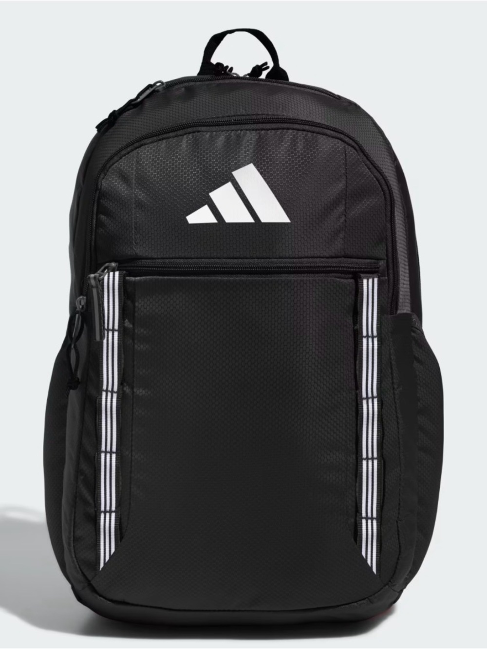 adidas Excel 7 Black Men's Backpack with White Logo Training & Adventure